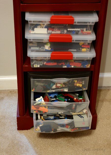 plastic storage bins for legos